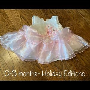 0-3 month baby girl dress